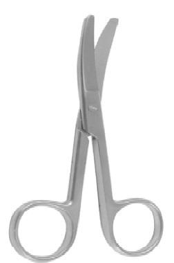 Ножиці вигнуті тупокінцеві 20,5 см (cm)